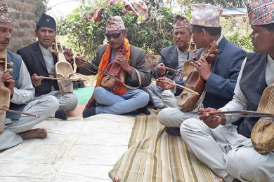 गन्धर्व संस्कृति प्रवर्द्धनका लागि सारङ्गी वादन सीप